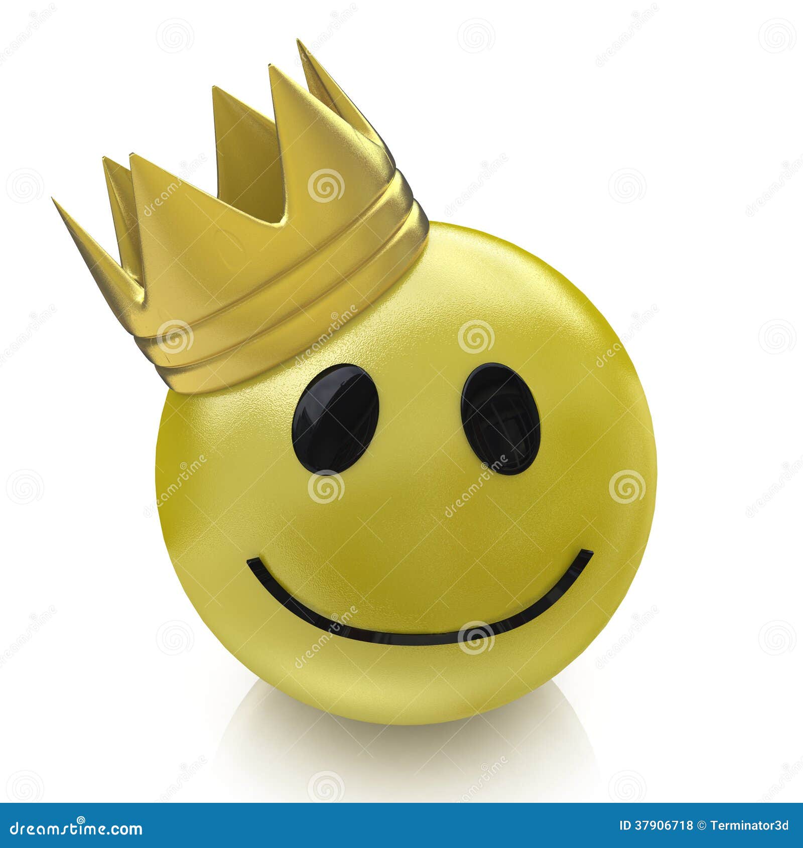 smiley-heureux-avec-la-couronne-37906718