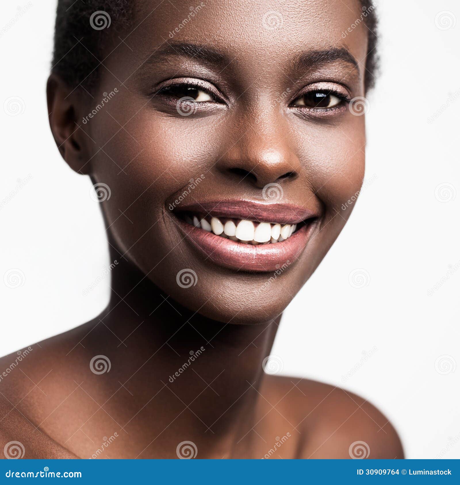Smiling African Woman Stock Images - Image: 30909764