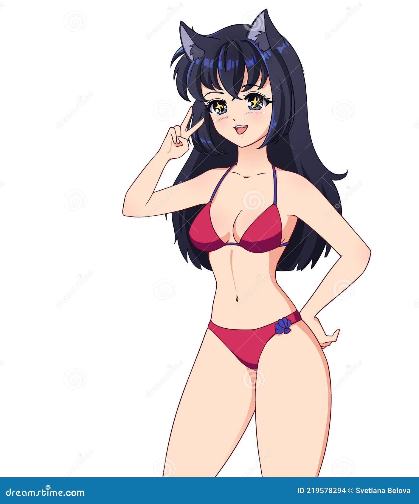regional Cambios de Feudo Sexy Bikini Girl Cartoon Anime Stock Illustrations – 30 Sexy Bikini Girl  Cartoon Anime Stock Illustrations, Vectors & Clipart - Dreamstime