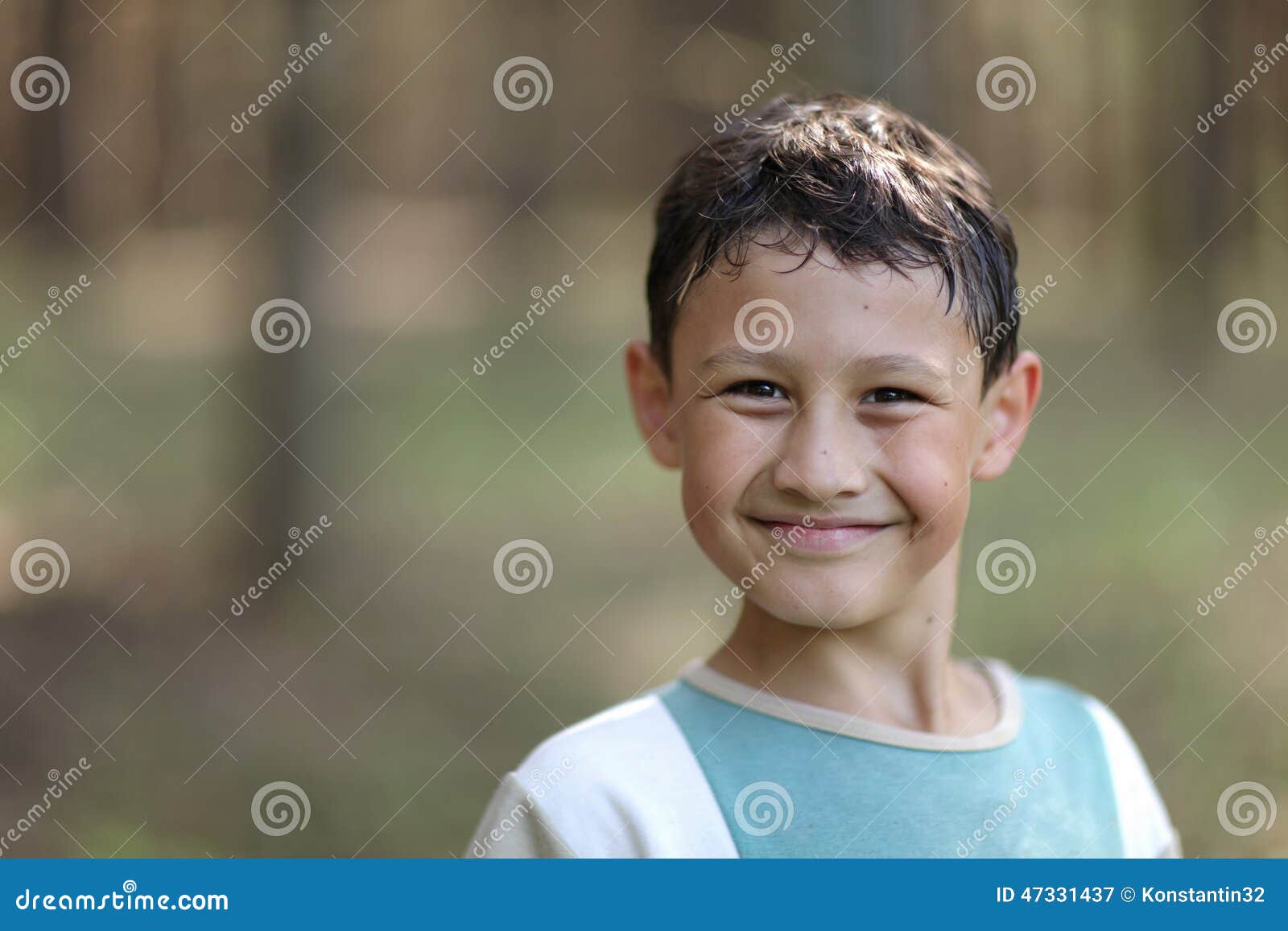 Smiling Boy 9 Years Old Stock Image Image Of Years Kids 47331437