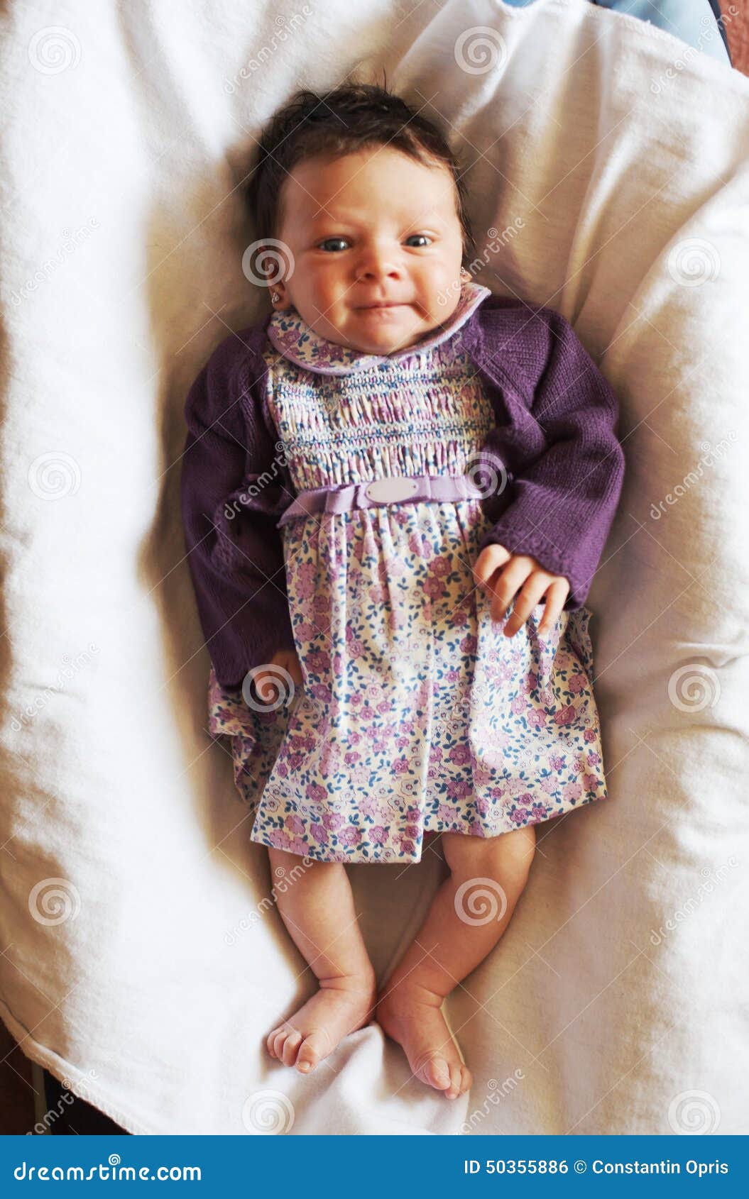 Smiling Cute Little Baby Girl Smiling Cute Little Baby Girl