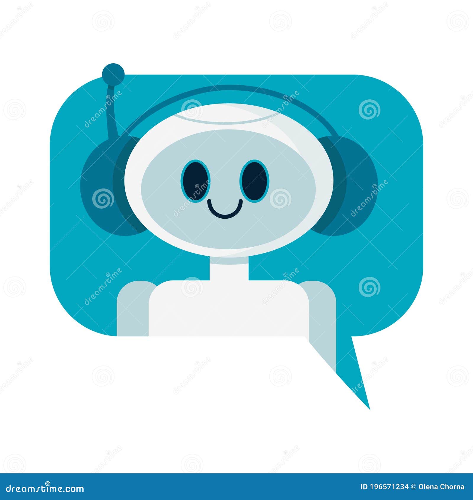 Smiling Cute Robot Chat Bot In Speech Bubble Support Service Concept Vector Cartoon Flat Illustration Stock Vector Illustration Of Messenger Customer Smiling Cute Robot Chat Bot In Speech Bubble Support Service Concept Vector Cartoon Flat Illustration Stock Vector Illustration Of Messenger Customer