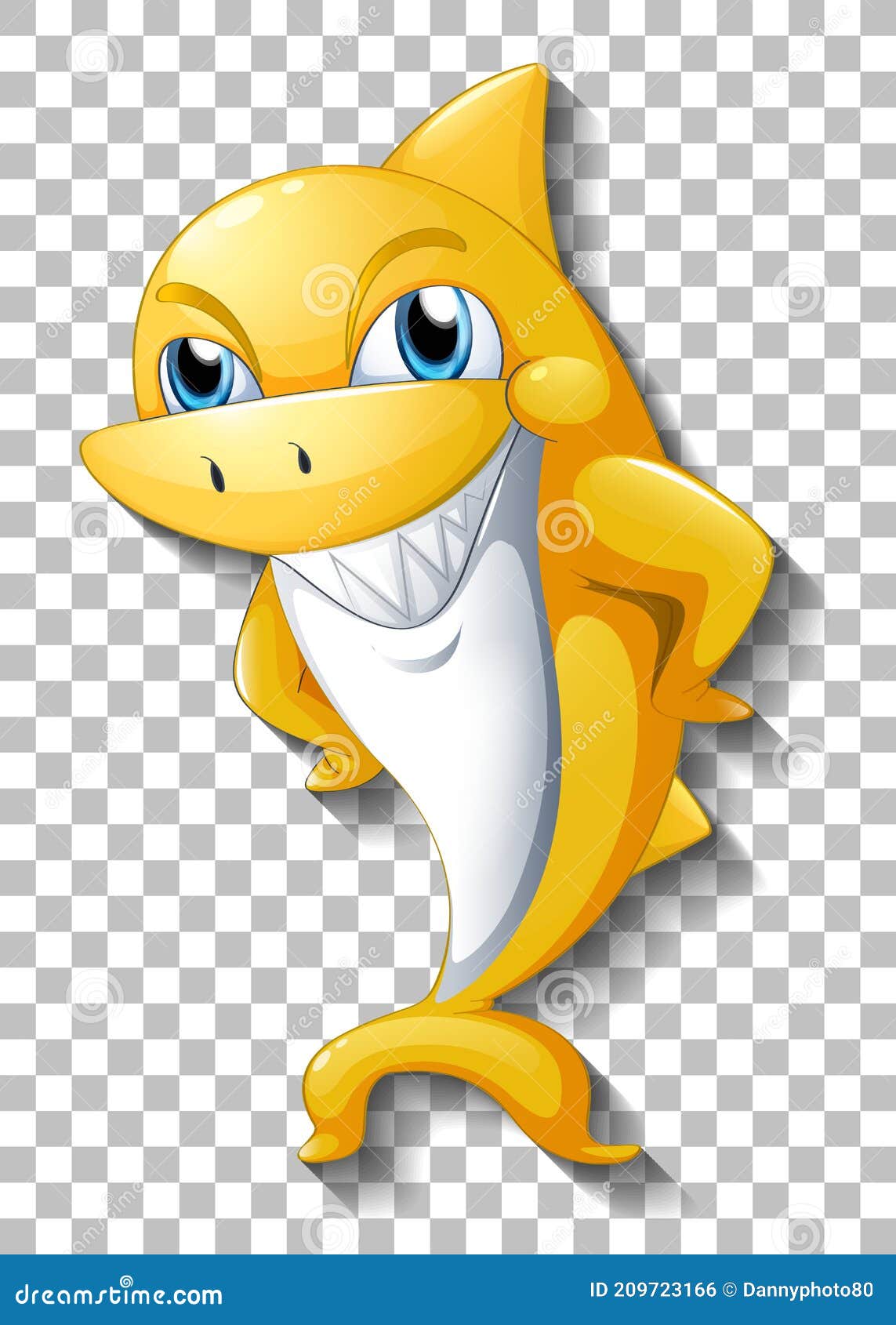 Smiling Cute Shark Cartoon Character Isolated On Transparent Background Stock Vector Illustration Of Isolated Element Smiling Cute Shark Cartoon Character Isolated On Transparent Background Stock Vector Illustration Of Isolated Element