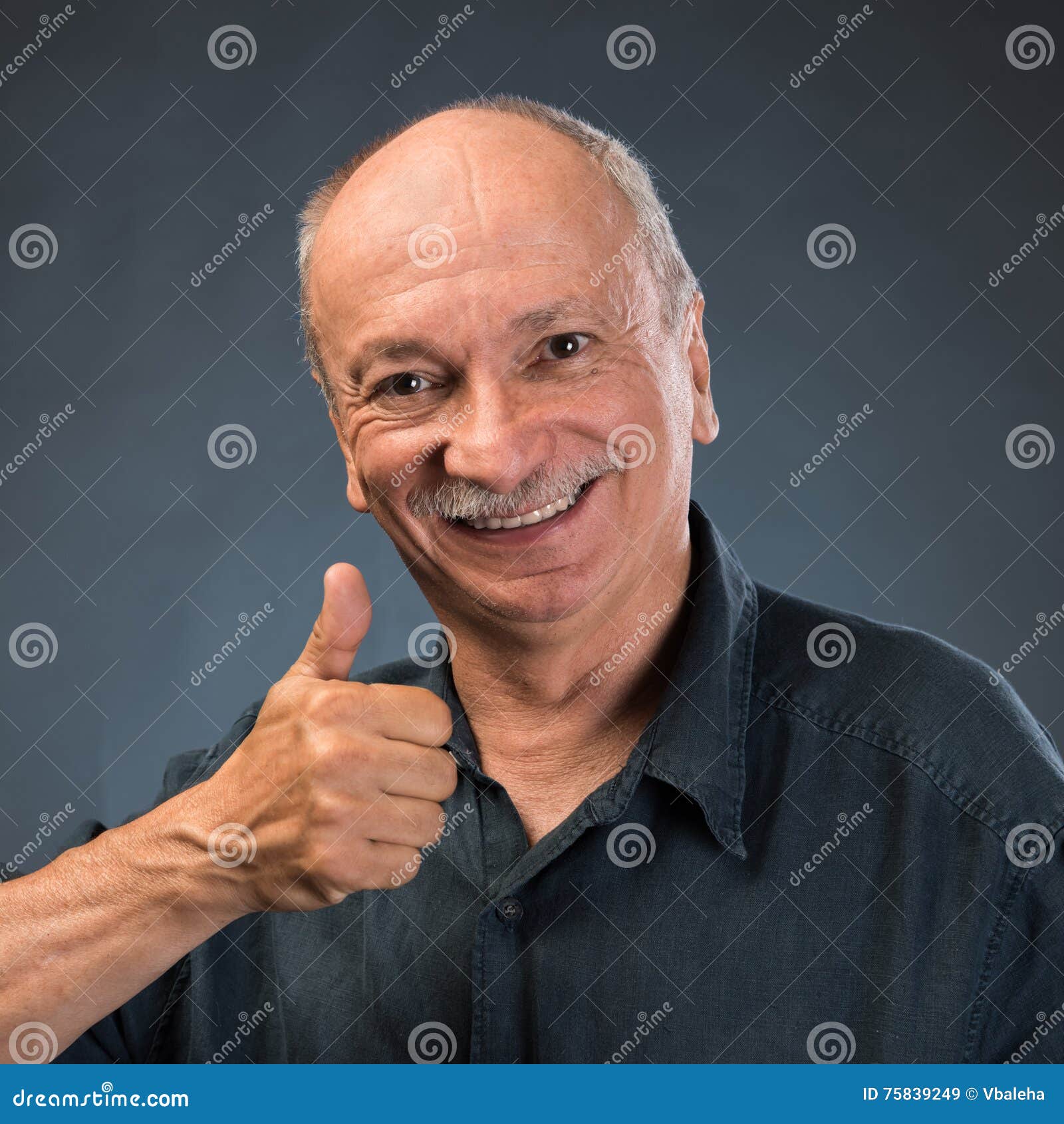 Smiling Elderly Man Stock Image Image Of Intelligence