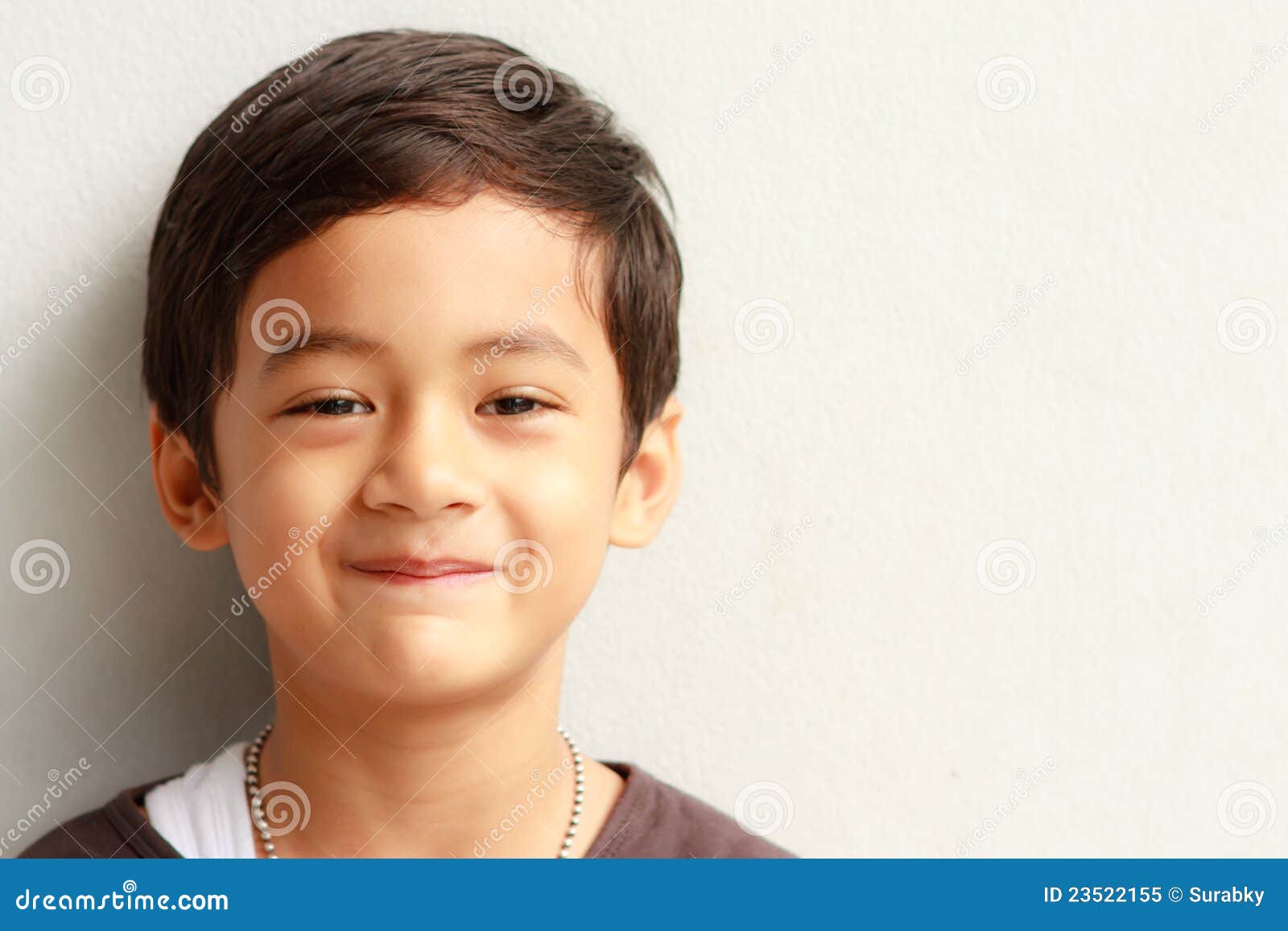 Smiling Face of Asian Young Boy Stock Image Image of eyes, face 23522155