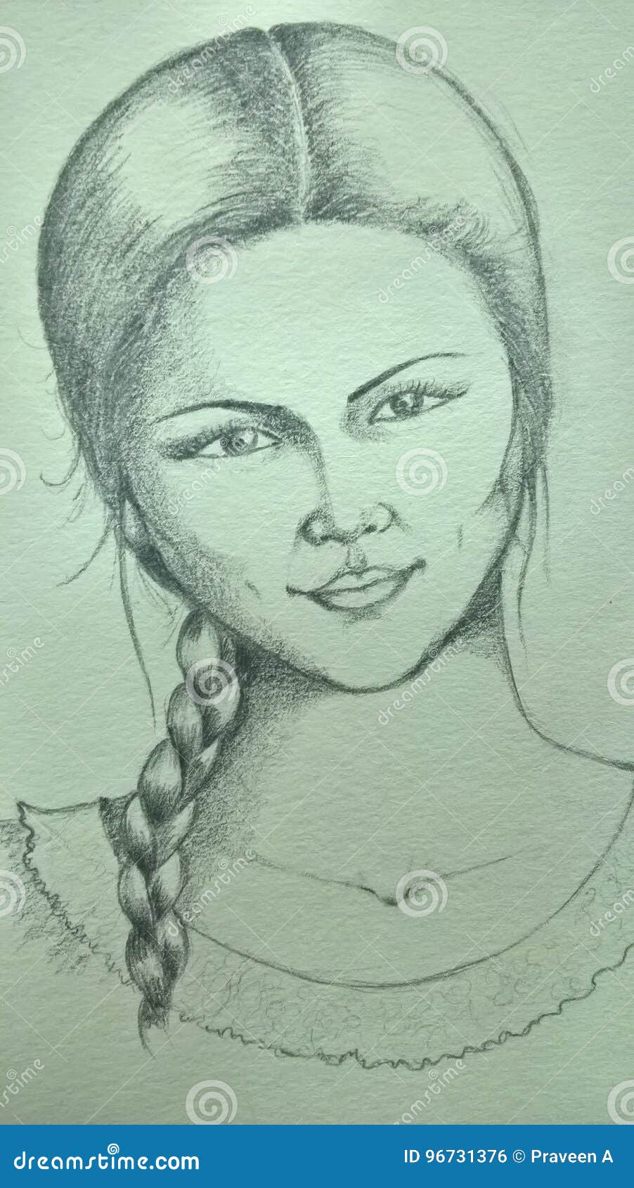 Smiling Girl with Braided Hair Stock Illustration - Illustration of braided, eyes: 96731376 Smiling Girl with Braided Hair Stock Illustration - Illustration of braided, eyes: 96731376