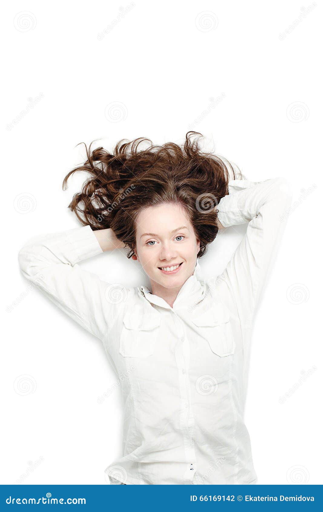 Kids and Sport. Side View of a Happy Little Girl Smiling at Camera