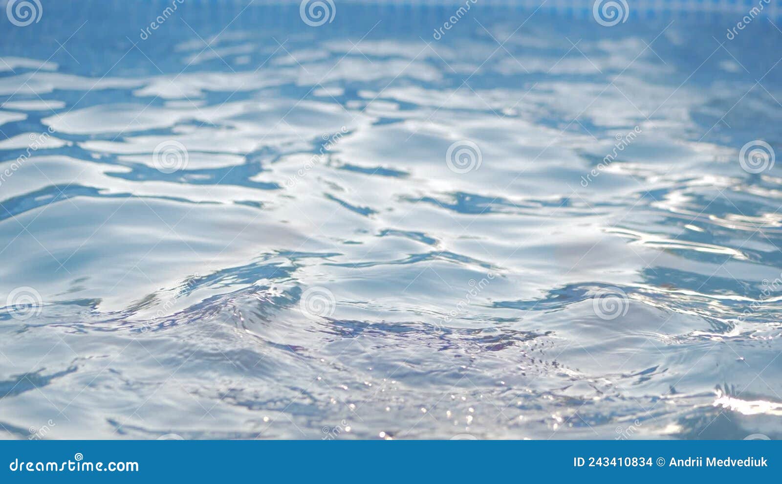 Smiling Girl in Swimming Pool, Child is Playing. Summer Vacation or ...