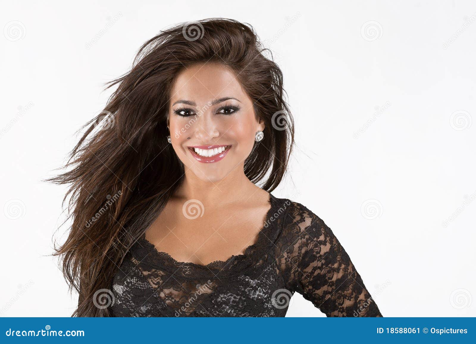 smiling gorgeous woman