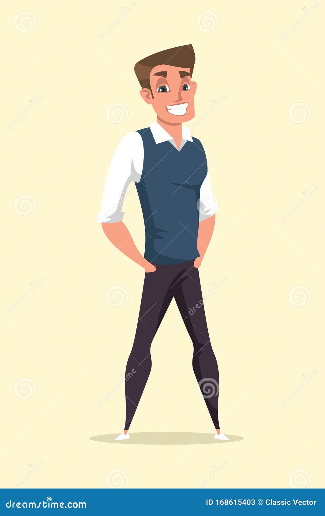 Smiling Handsome Guy Flat Vector Illustration Stock Vector - Illustration of joyful, design: 168615403 Smiling Handsome Guy Flat Vector Illustration Stock Vector - Illustration of joyful, design: 168615403