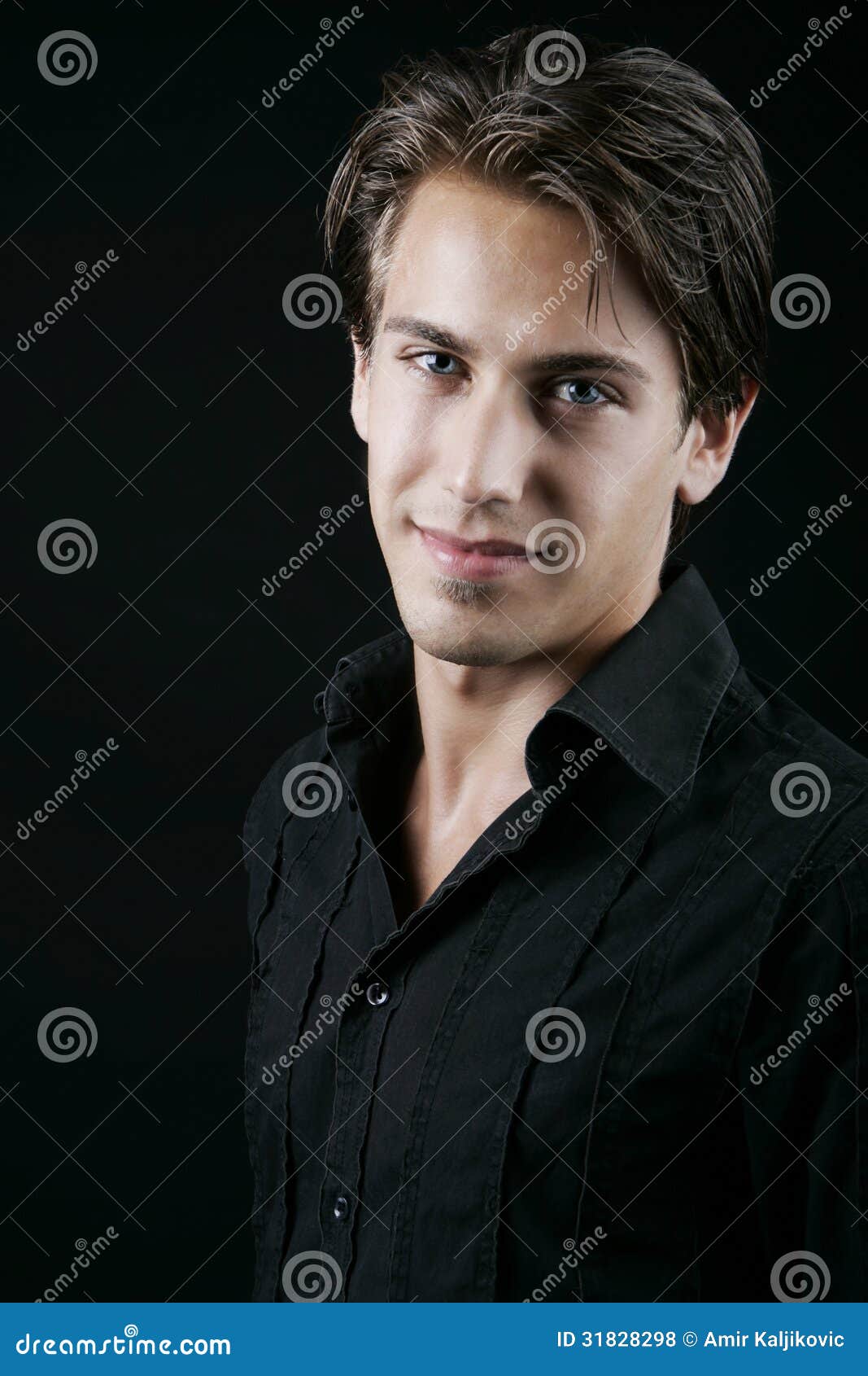 Smiling and hansome male stock photo. Image of happy - 31828298