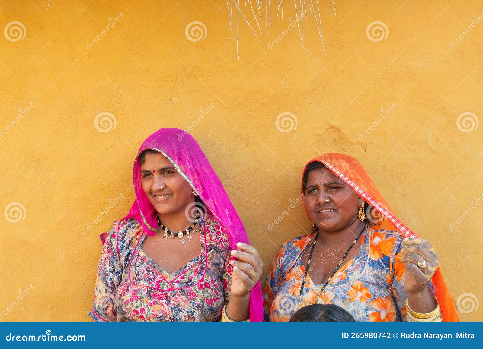 Rajasthani Man Posing With Traditional Instrument Editorial Photo