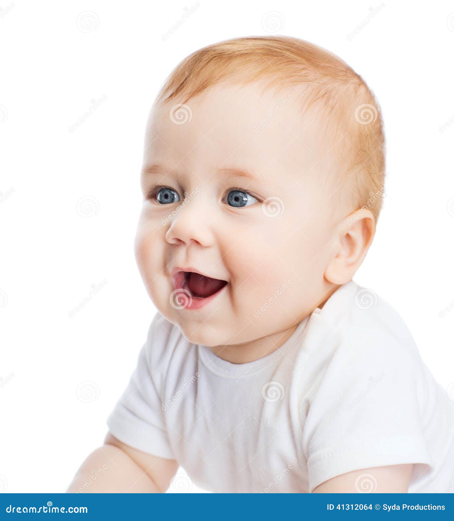 Smiling little baby stock photo. Image of funny, childhood - 41312064