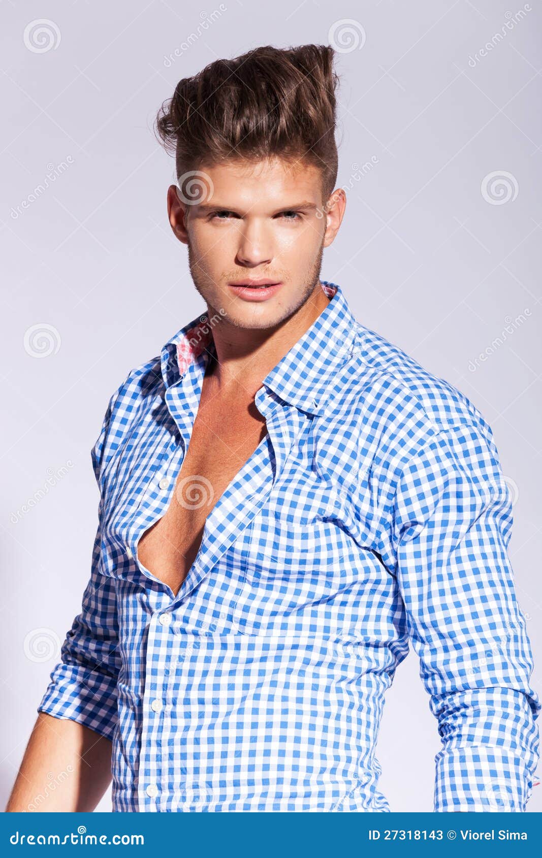 Smiling male fashion model stock image. Image of caucasian 