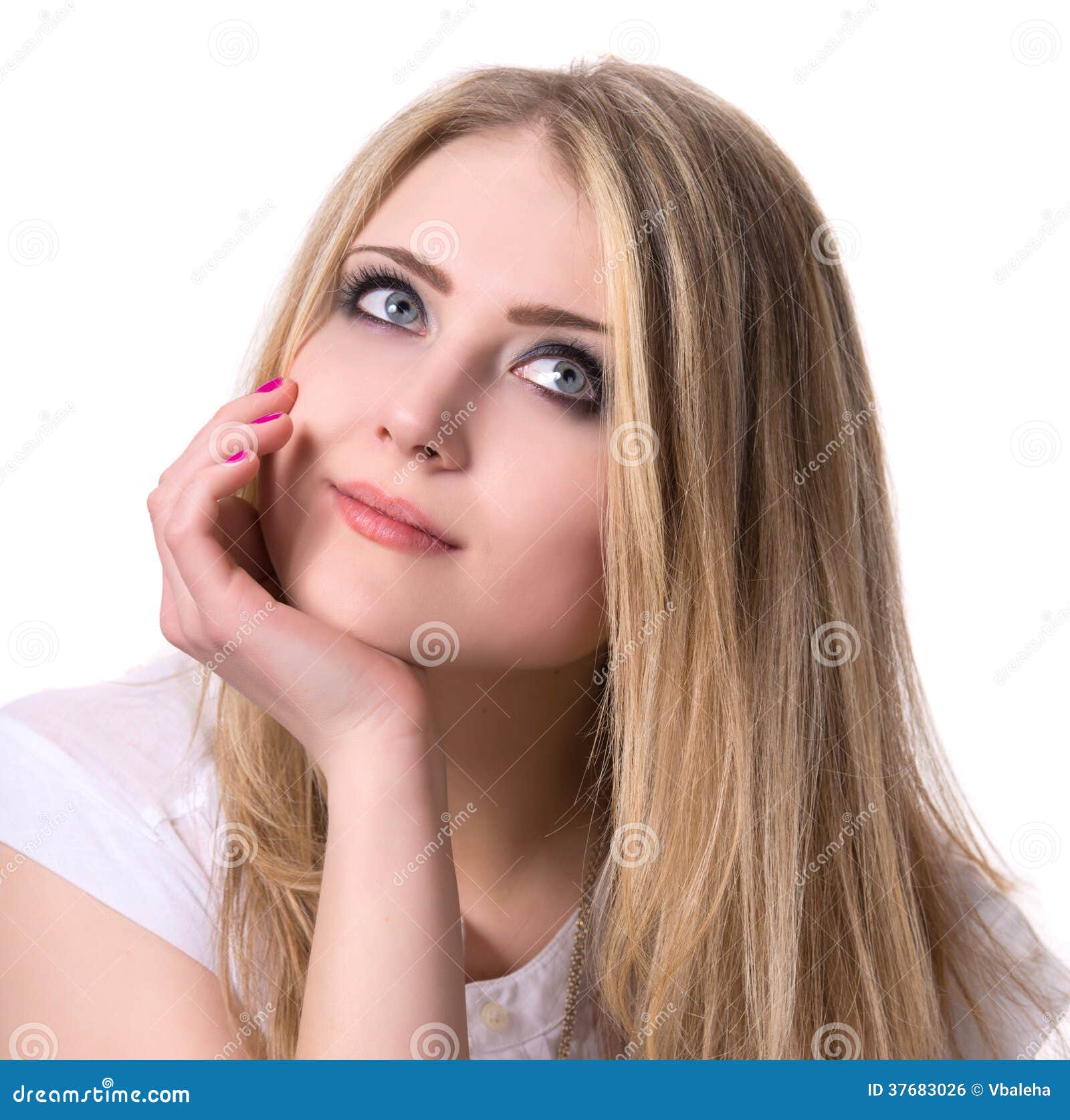 Smiling teenage girl stock photo. Image of indoors, carefree - 37683026