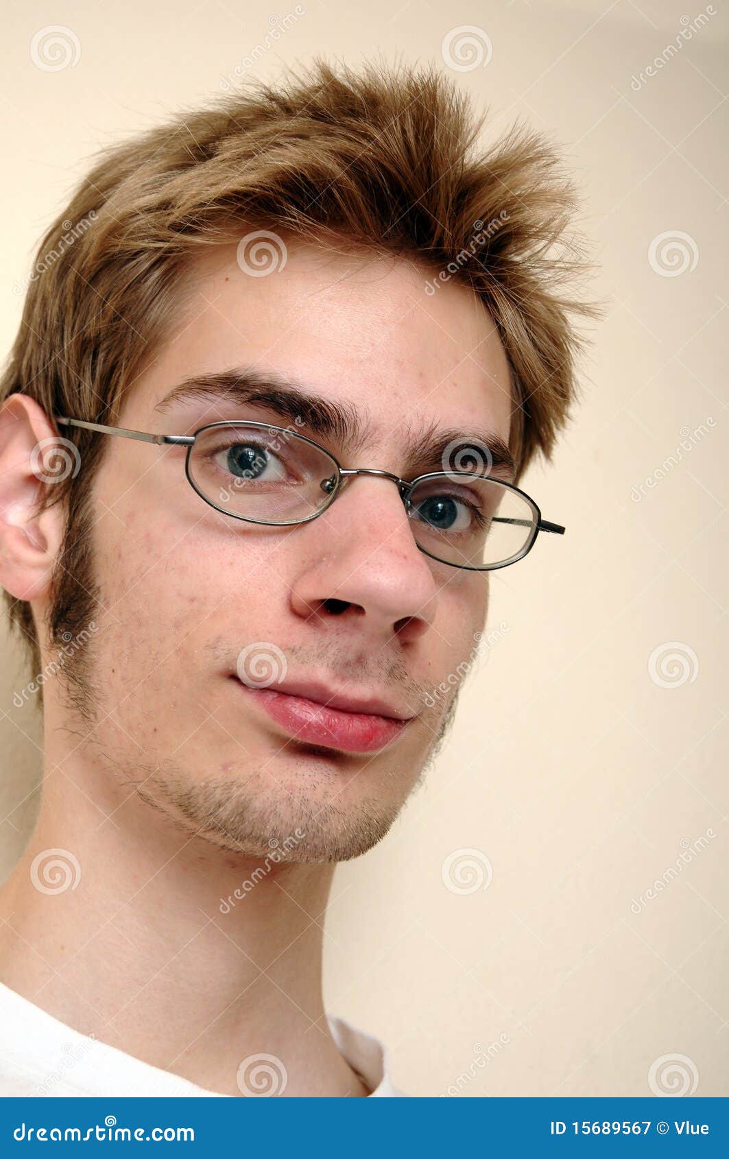 Smiling Teenager Stock Image Image Of Hair Caucasian 15689567