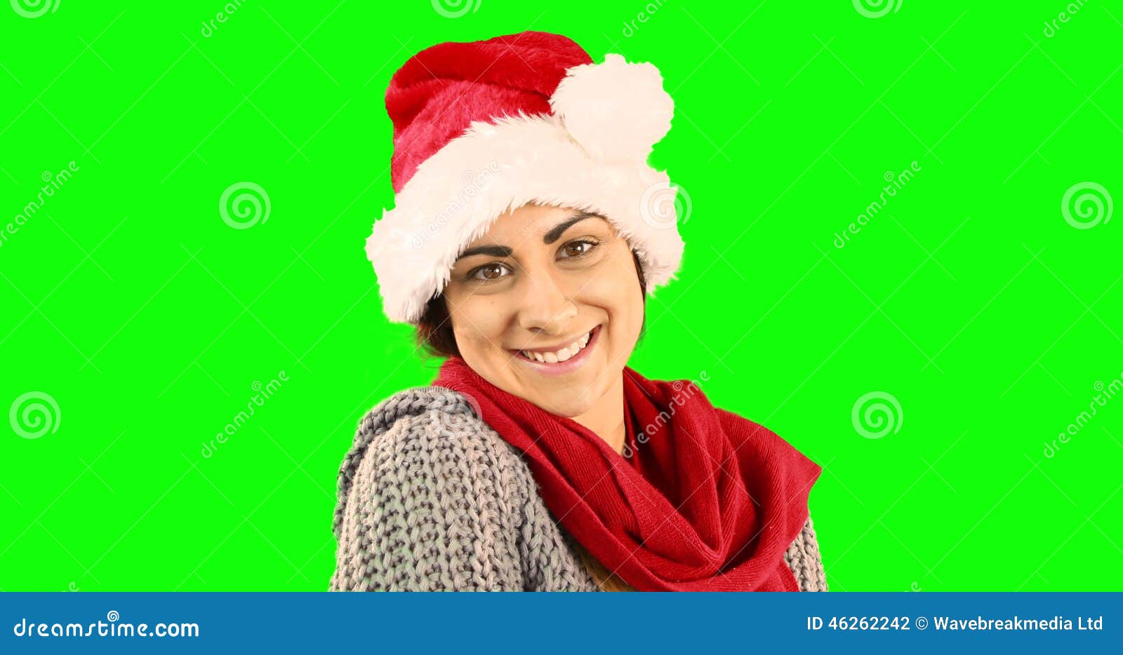 Smiling Woman Showing Something Stock Footage Video of education