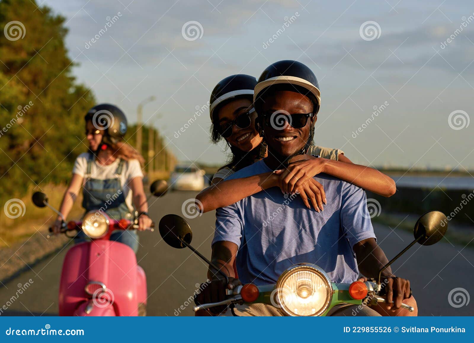 Trendy Young Guy On Scooter Sunglasses Stock Vector (Royalty Free)  2322788559 | Shutterstock