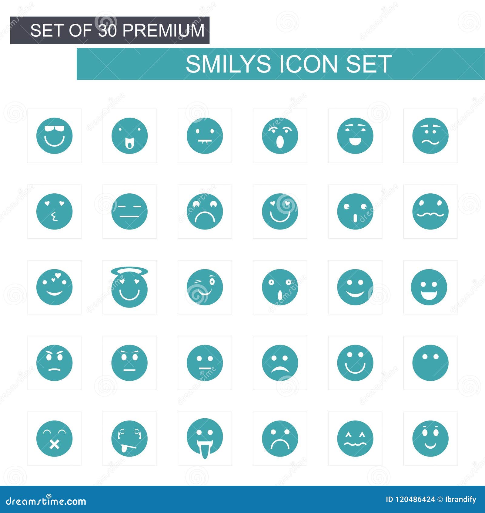 smilys icons set 