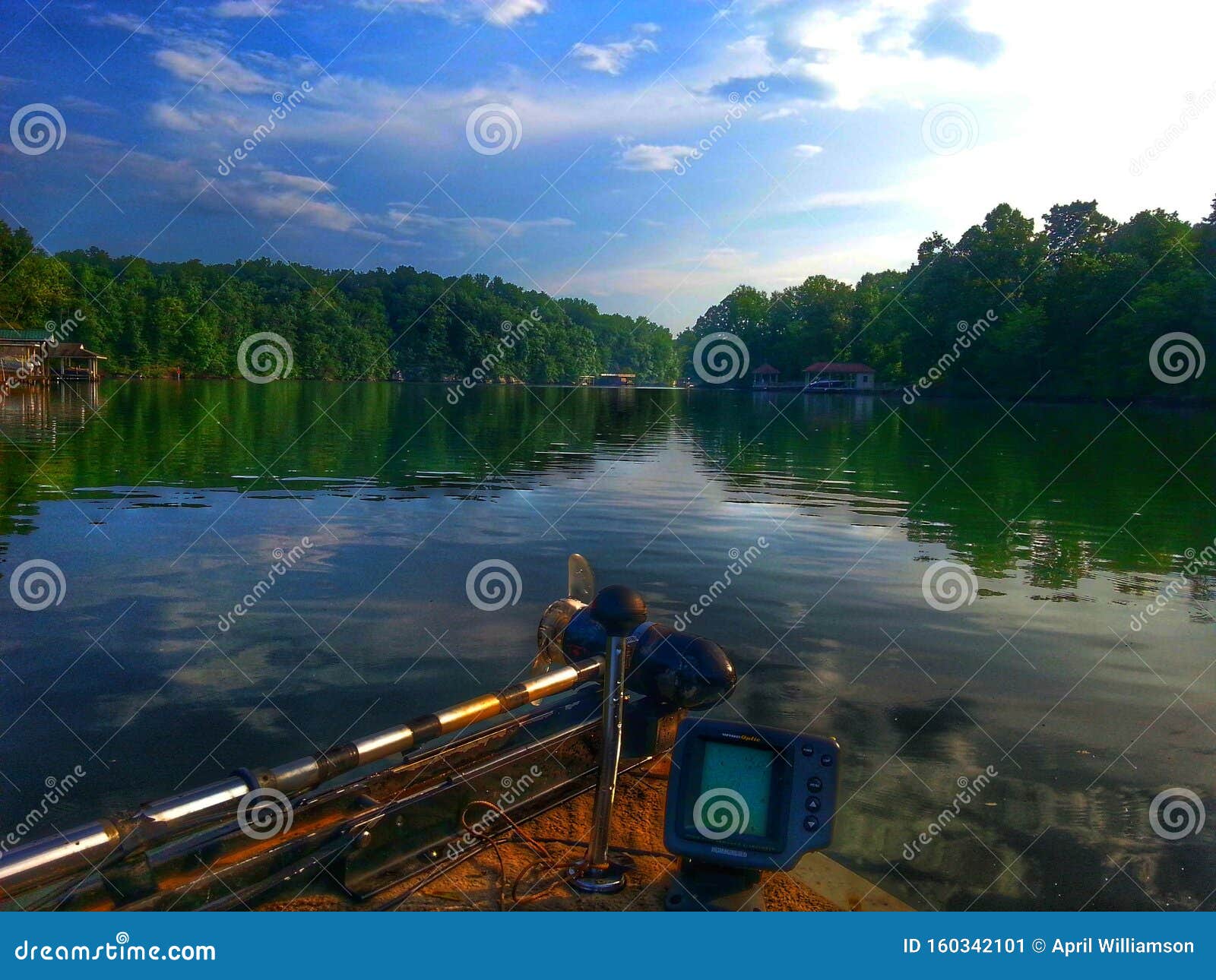 Smith Mountain Lake Virginia Imagem de Stock - Imagem de lago, ferreiro:  160342101
