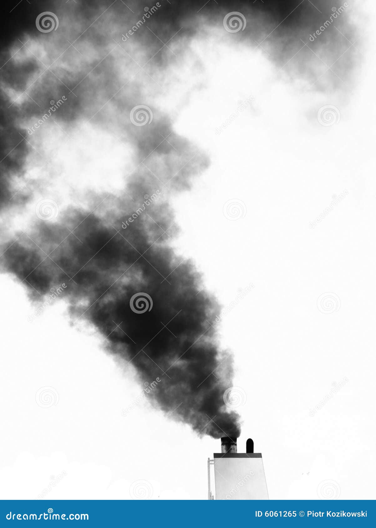 Chimney Smoke behind Standing Man · Free Stock Photo