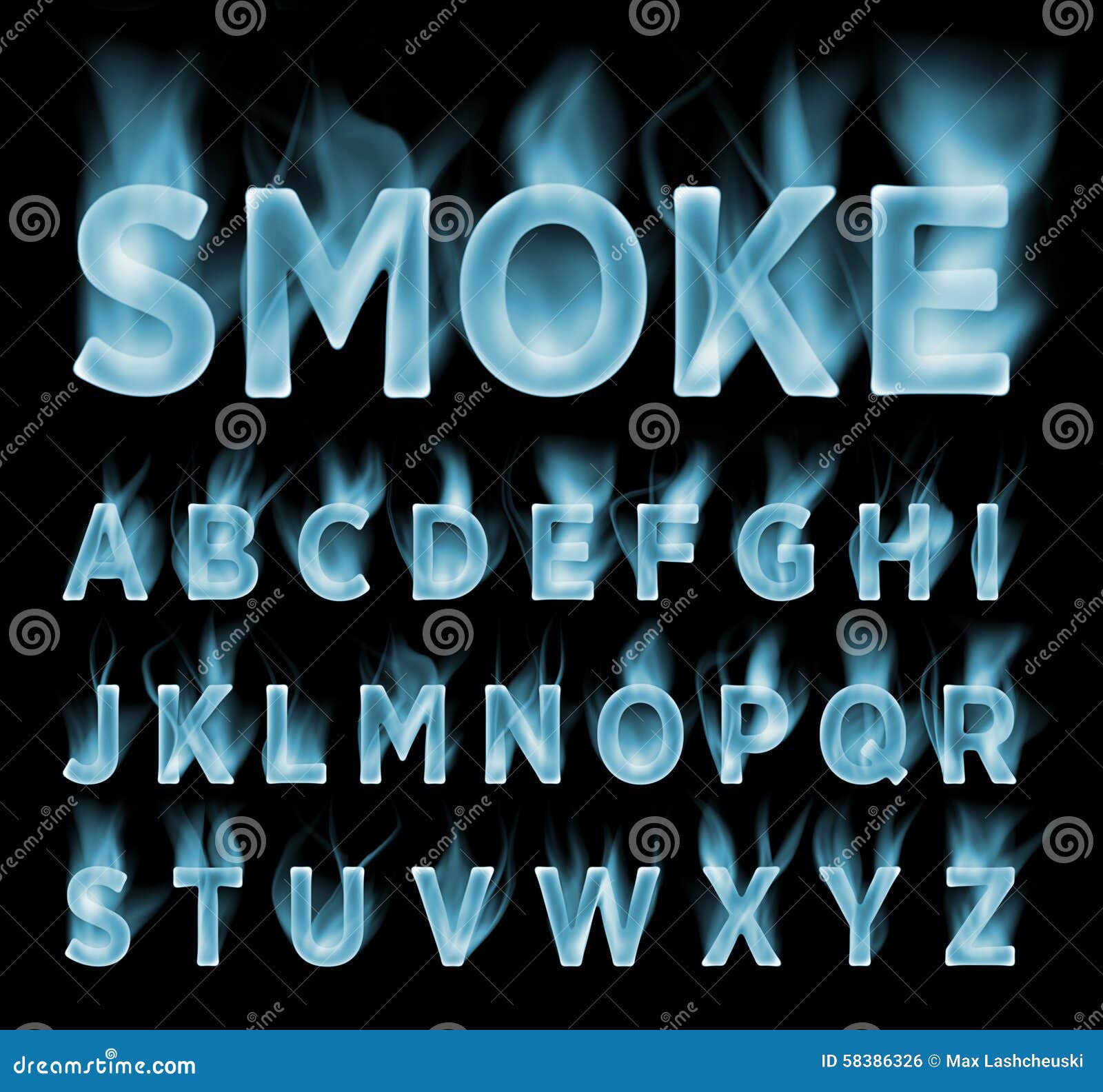 Smoke Font Stock Illustrations – 8,095 Smoke Font Stock Illustrations,  Vectors & Clipart - Dreamstime