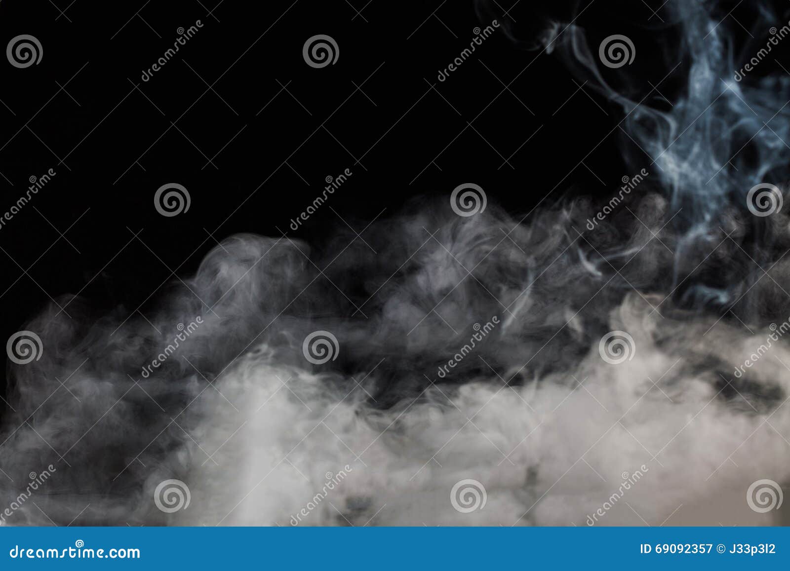 smoke fragments on a background