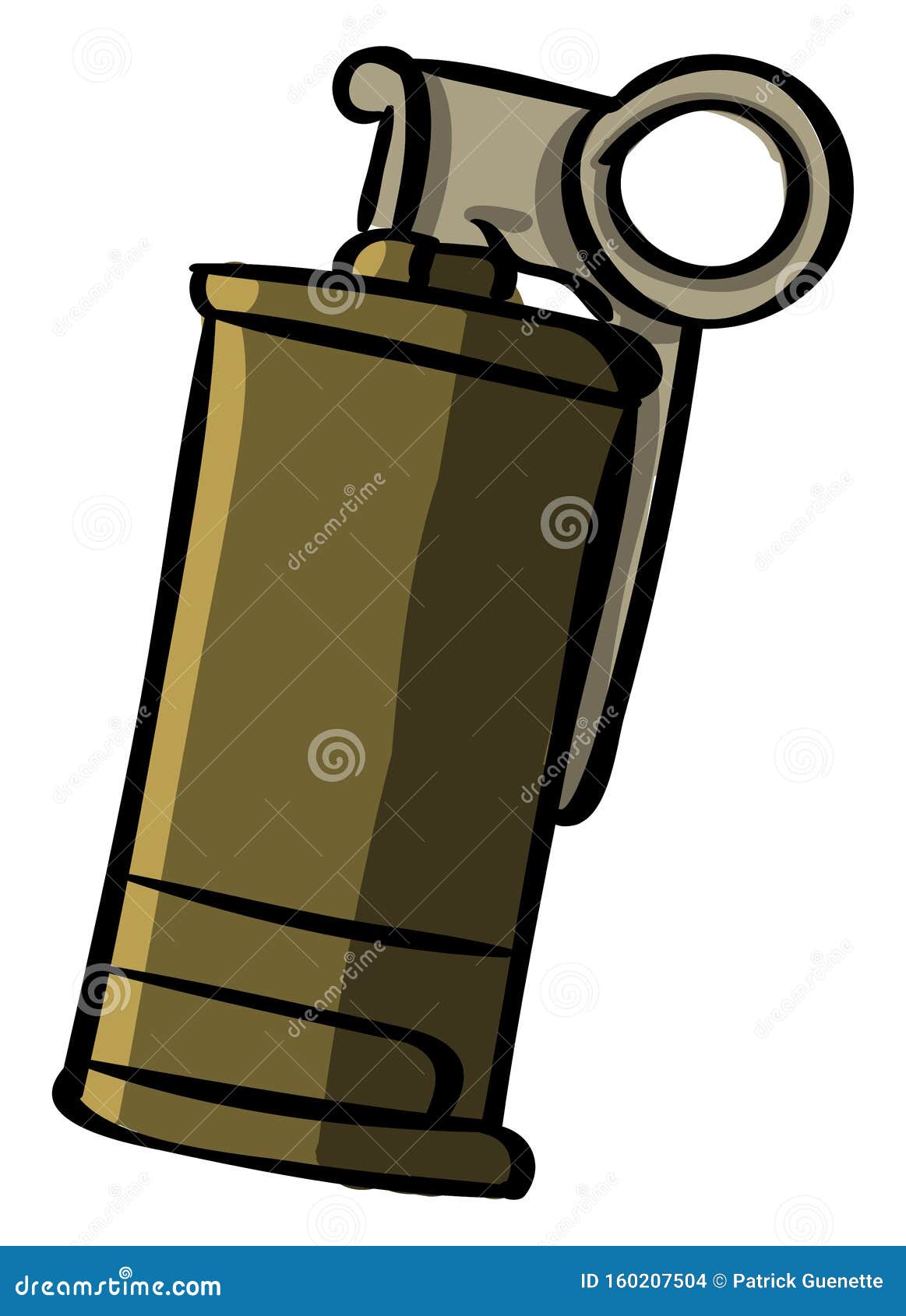 Smoke Grenade, Illustration, Vector Stock Vector Illustration of icon