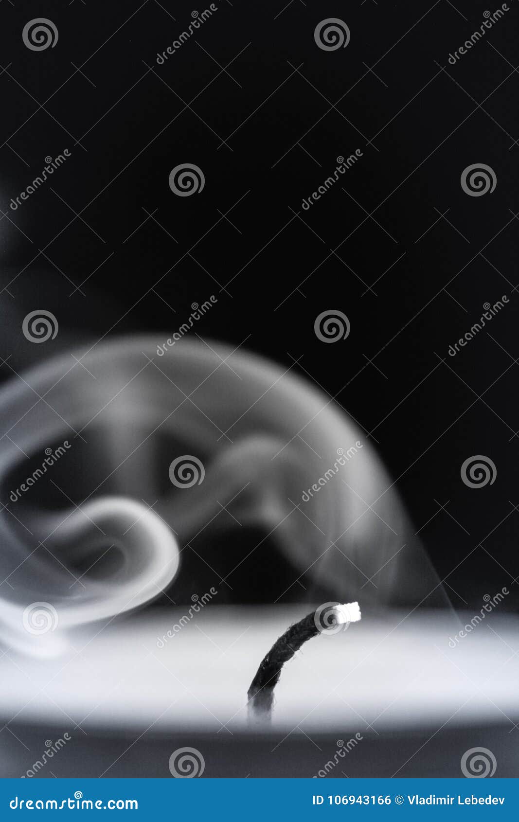 Smoke stock photo. Image of white, darkness, candle - 106943166
