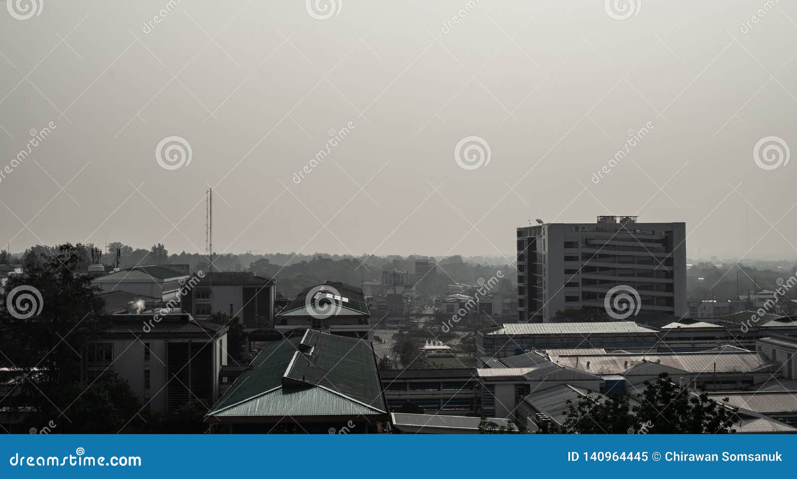 Smoke PM2.5 in thailand stock image. Image of thailand 140964445