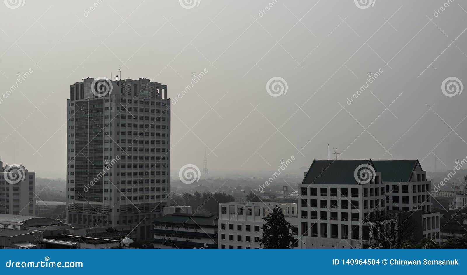 Smoke PM2.5 in thailand stock photo. Image of concept 140964504