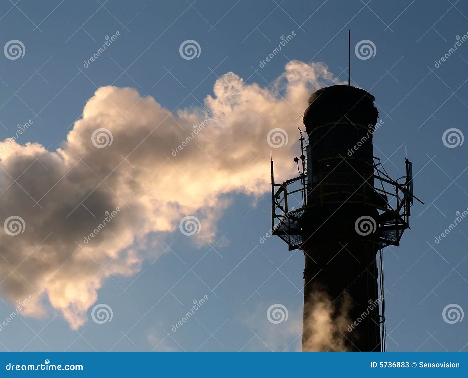 Smoke From Tube Picture. Image 5736883