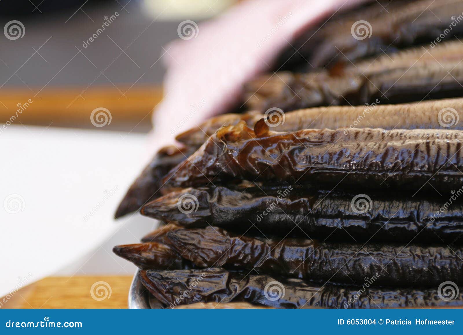 Smoked eels stock photo. Image of food, bundle, dutch 6053004