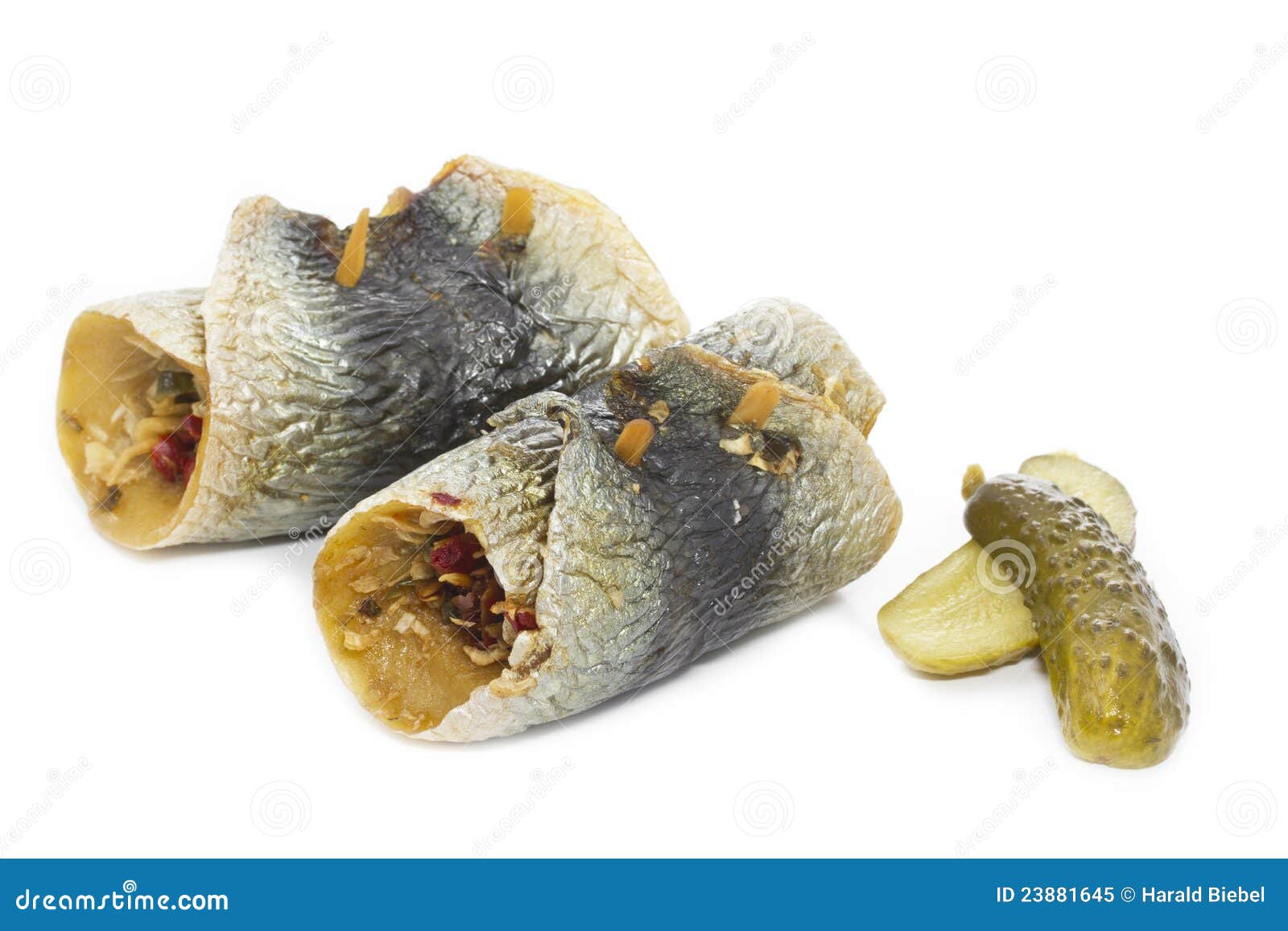Smoked German Rollmops Fish Royalty Free Stock Photo Image 23881645