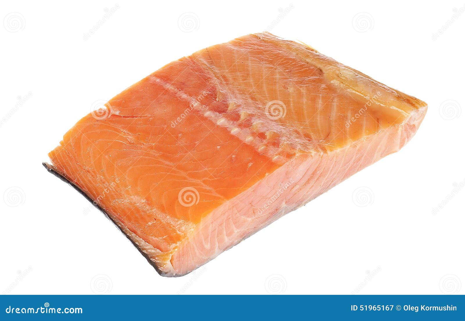 Smoked salmon fillet stock image. Image of true, isolated 51965167