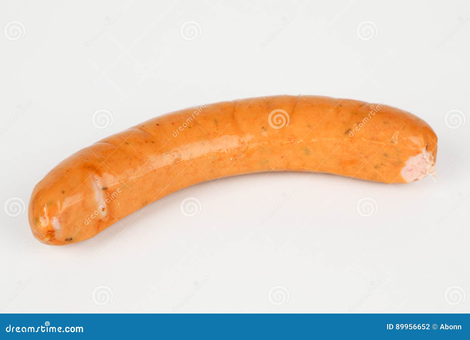 Smoked Spicy Polish Sausage Stock Photo Image of fresh, skin 89956652