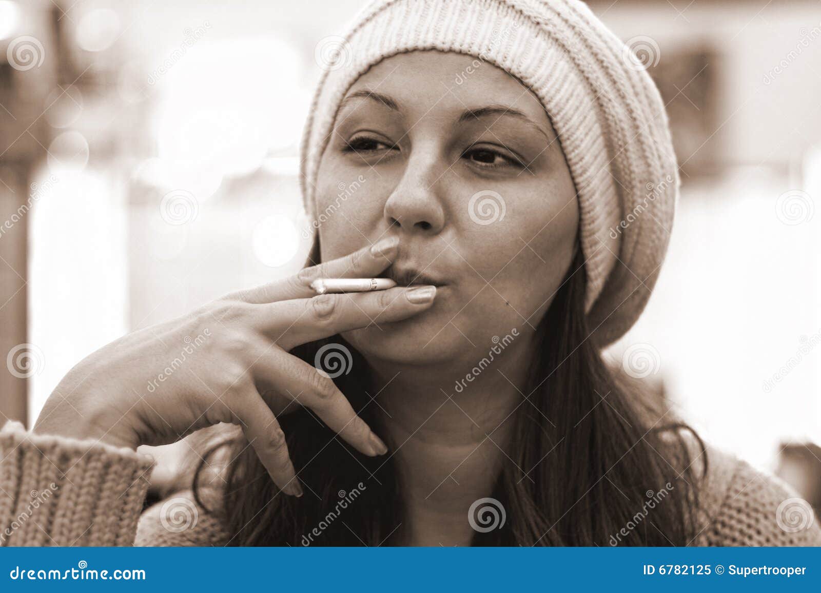 Smokers girl stock image. Image of elegance, culture, girl 6782125