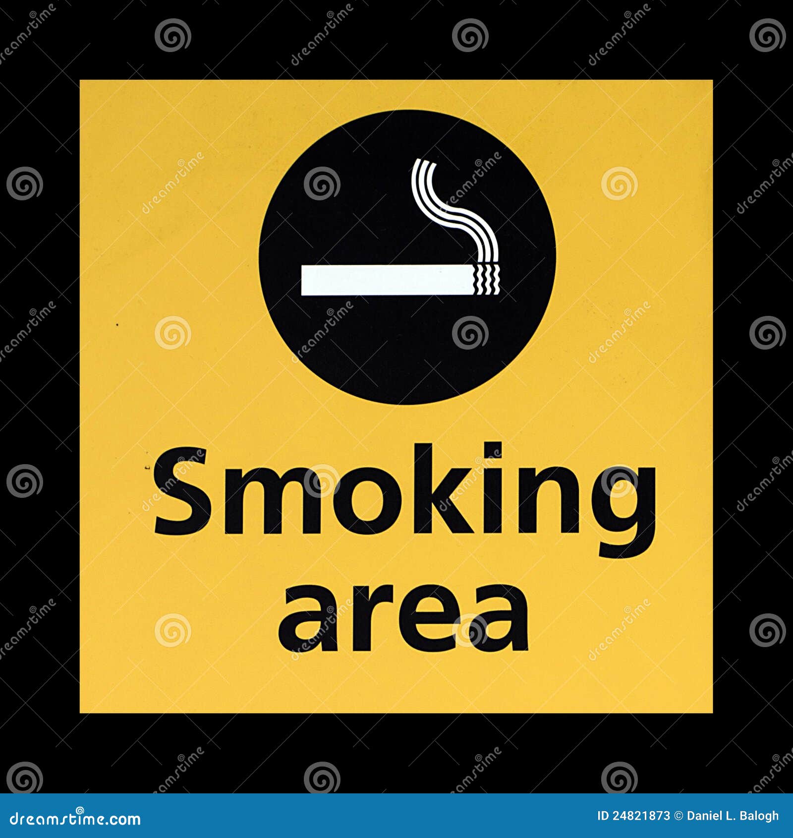 smoking area