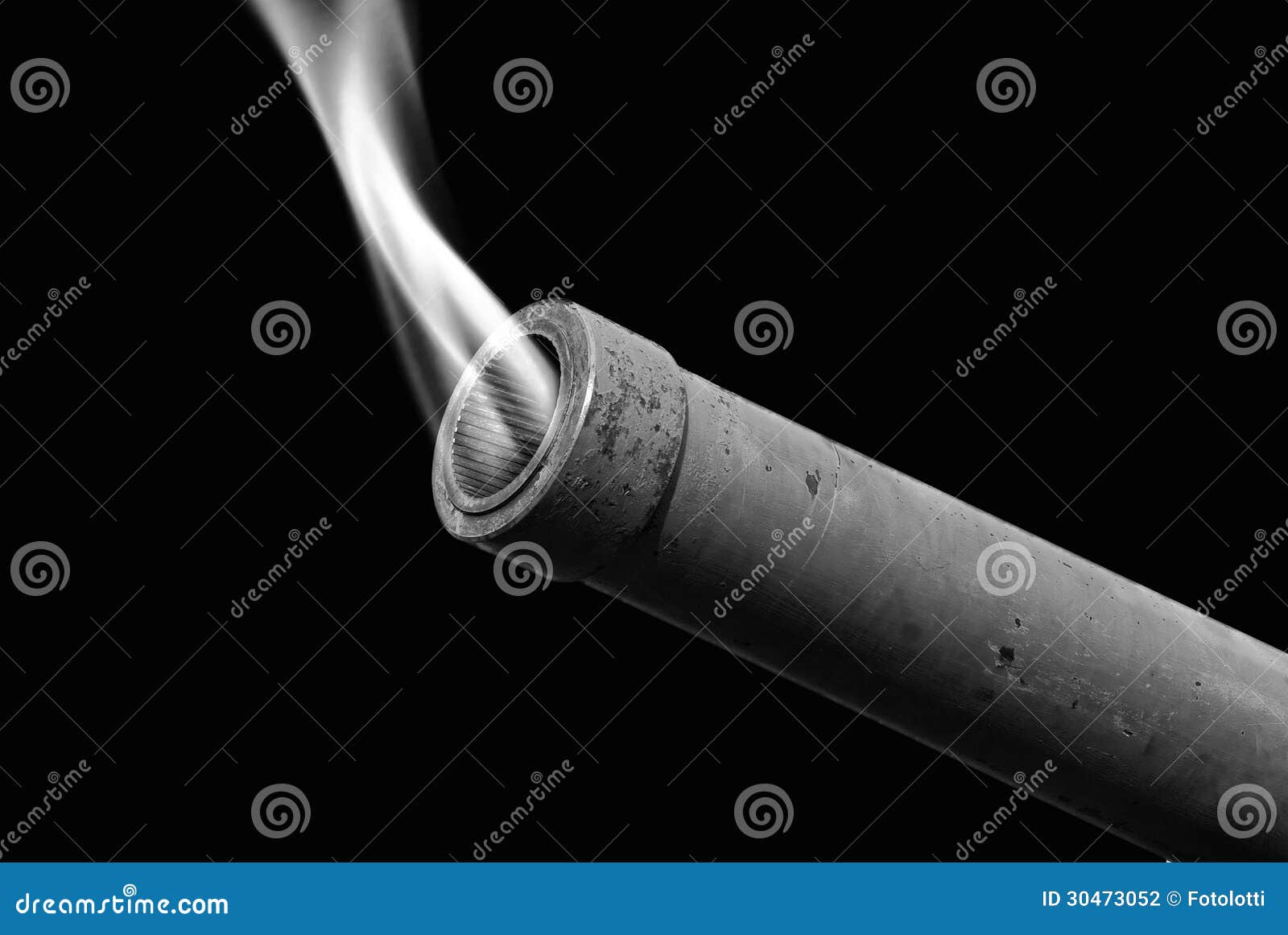 Smoking Cannon Stock Photography - Image: 30473052