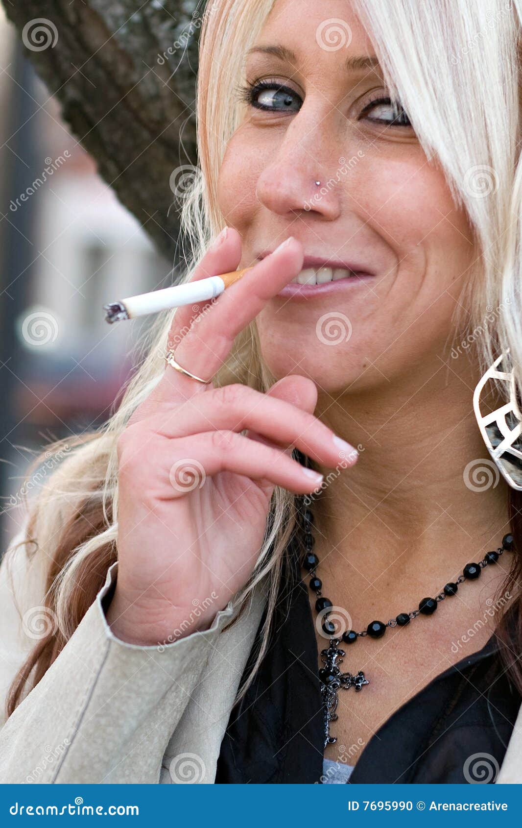 Mature Women Smoking