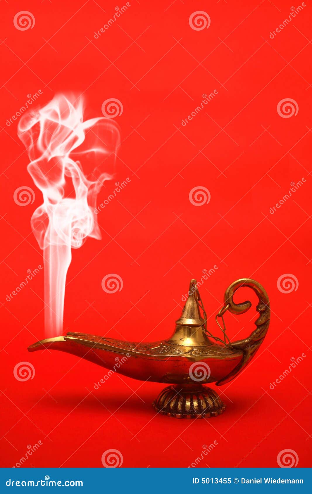 Smoking Genie Lamp stock image. Image of aladdin, smoke 5013455