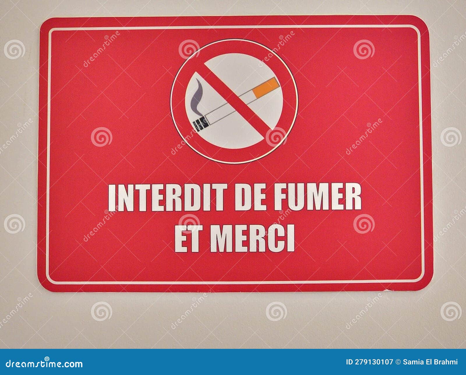 Smoking is Harmful To Health Stock Image Image of smok, banner 279130107