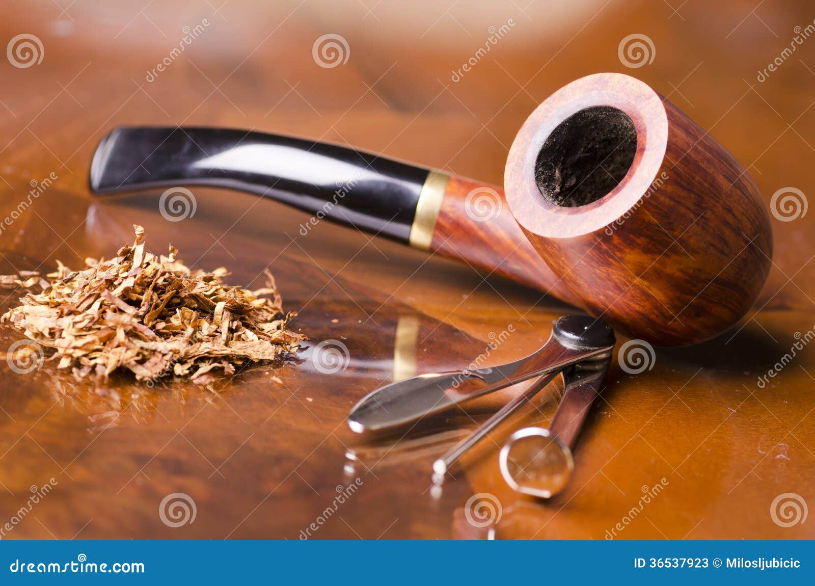 Smoking pipe stock image. Image of classic, close, danger 36537923