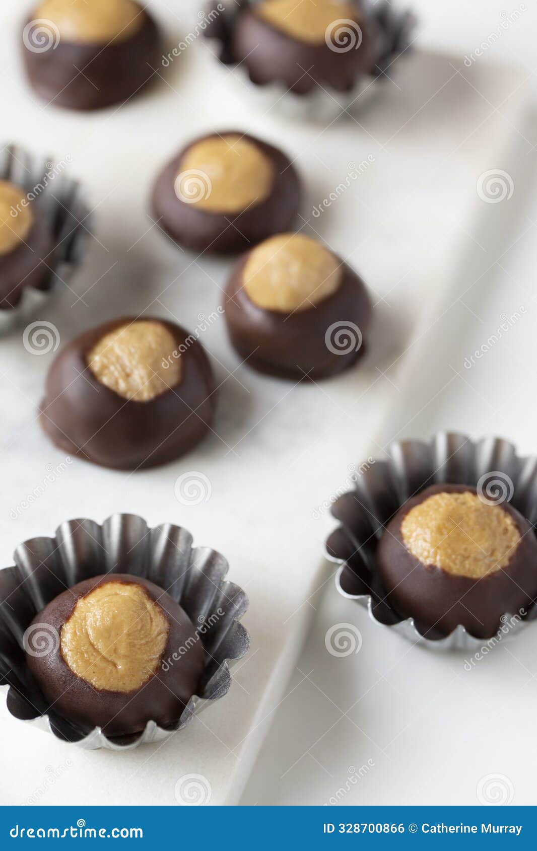 buckeye chocolate and peanut butter candies chocolates