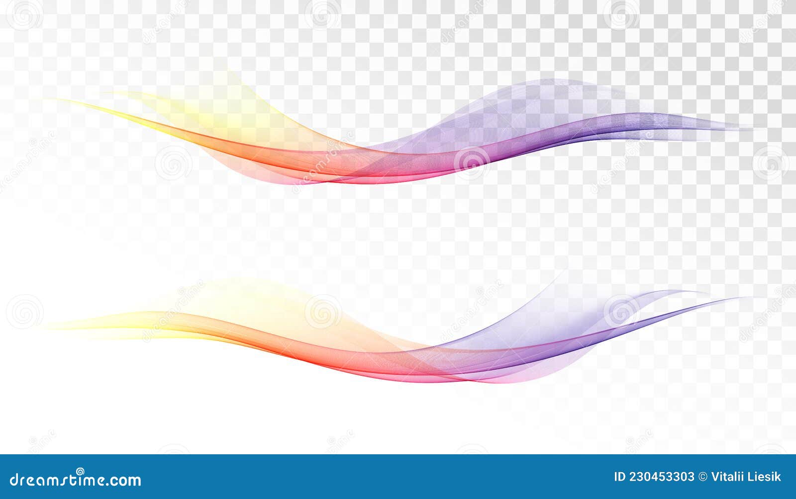 smooth flow the waves of smoke.abstract background of colorful wave.