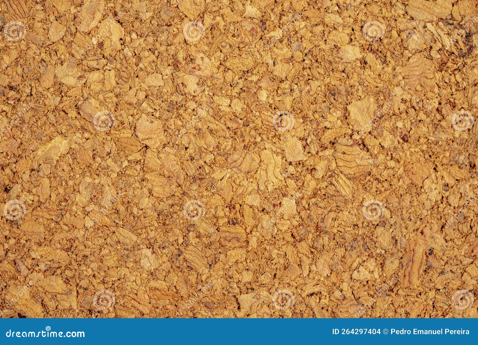 Smooth Pressed Cork Agglomerate Board. Stock Photo Image of cork