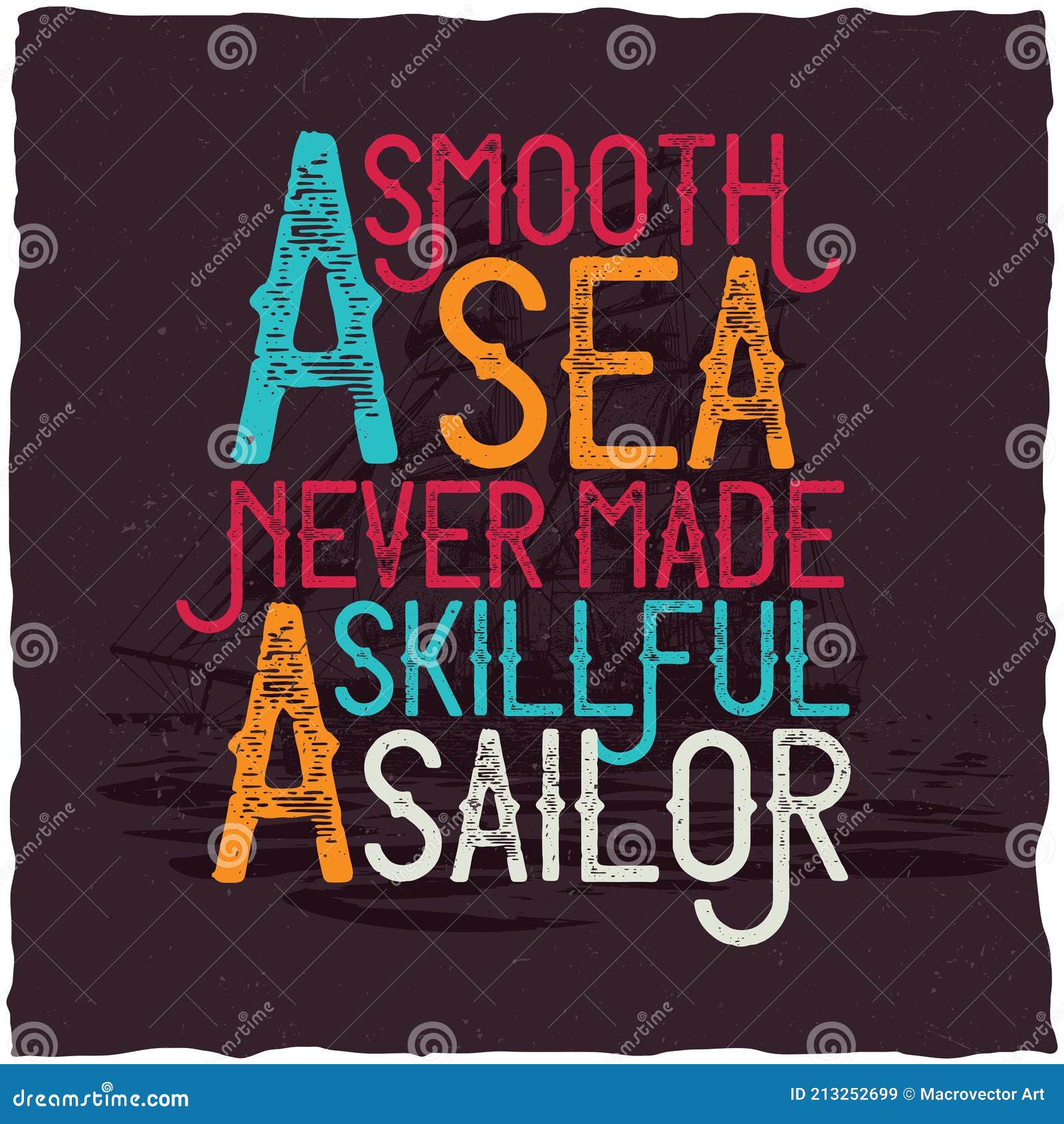 Skillful Sailor Abstract