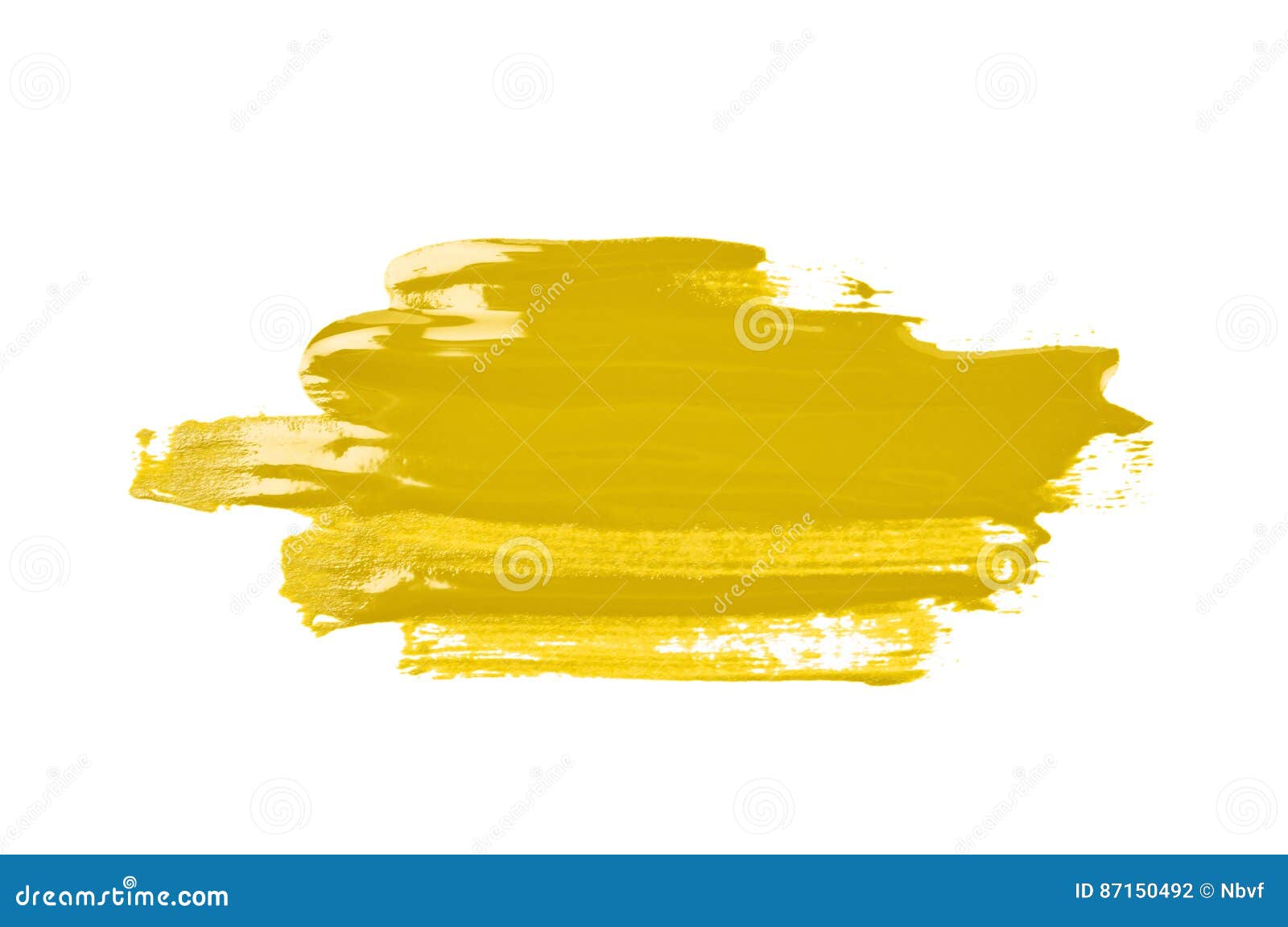 Smudged Splash of Paint Isolated Stock Photo - Image of splash ...