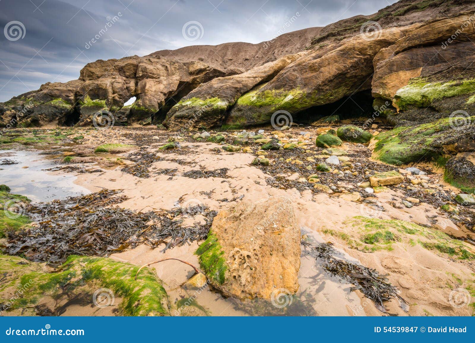 smugglers cave at cullercoats