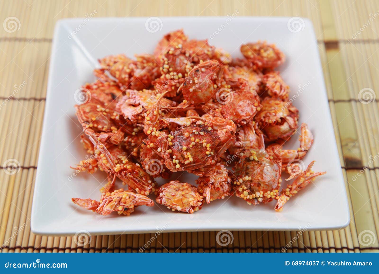 Snacks of the crab stock image. Image of meal, fried 68974037